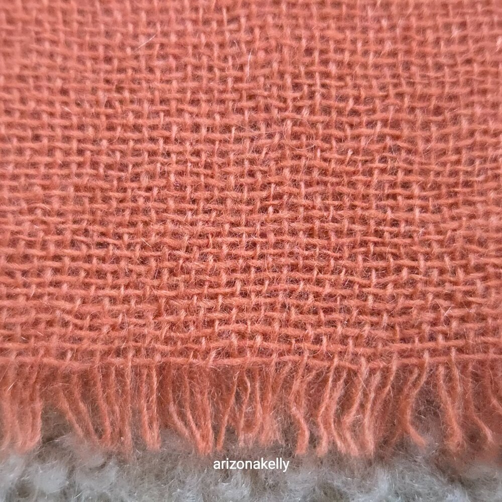 NWOT Cocowai Cashmere Scarf Burnt Orange Lightweight - Picture 8 of 14